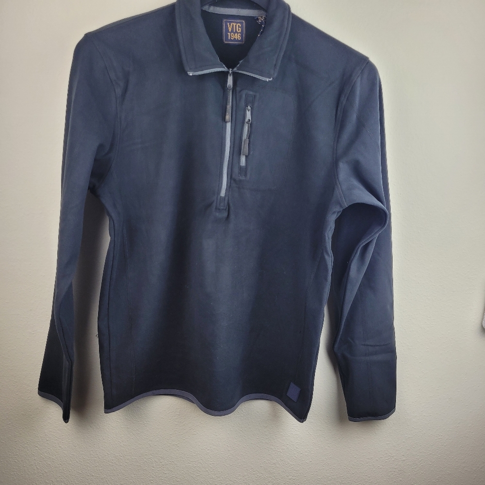 Vintage 1946 quarter Zip performance fleece size Small